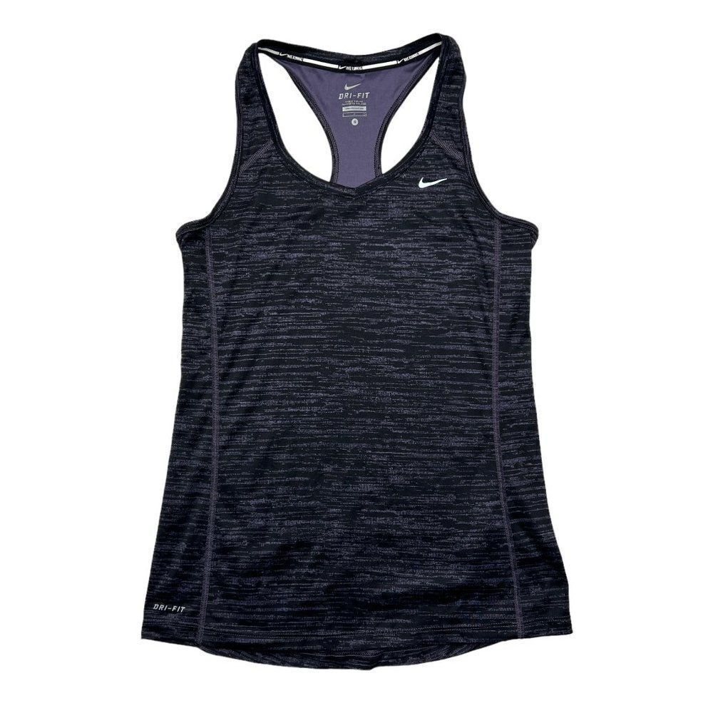 Nike Dri-Fit Tank Top Women's Size Small Miller Running Run Racer Athletic‎ Tank